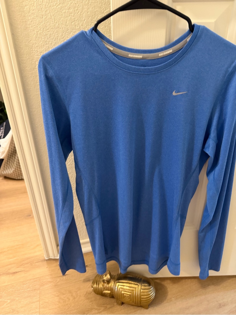 Nike Dri-FIT Running Tee in Royal Blue